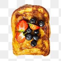 Png french toast breakfast with mixed berries food photography