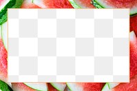 Png watermelon transparent frame background