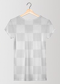 Png tee transparent mockup women&rsquo;s apparel