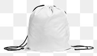 Png white drawstring bag unisex accessories