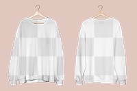 Png sweater transparent mockup unisex streetwear apparel