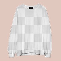 Png crew neck transparent mockup unisex streetwear apparel