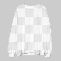 Png crew neck transparent mockup unisex streetwear apparel