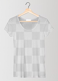 Png tee transparent mockup women’s apparel