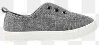 Png gray slip-on mockup streetwear sneakers fashion