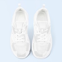 Png transparent trainer sneakers mockup unisex footwear fashion