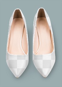 Png high heel transparent mockup women’s shoes fashion