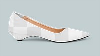 Png low heels transparent mockup women’s shoes fashion