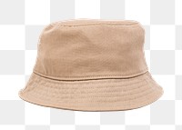 Png beige bucket hat mockup unisex accessory