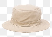 Png beige bucket hat mockup unisex accessory