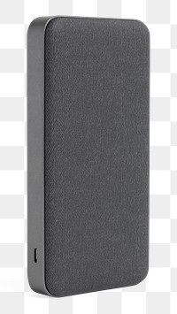 Black power bank mockup png digital device