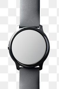 Smart watch screen mockup png digital device