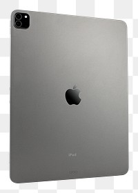 Apple iPad Pro 2020 space grey mockup transparent background. SEPTEMBER 14, 2020 - BANGKOK, THAILAND