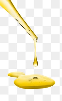 Dropper PNG yellow serum, beauty and skincare