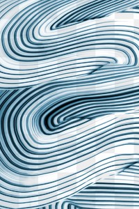 Cool blue textured background png wavy pattern abstract art