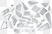 PNG broken shattered glass background transparent