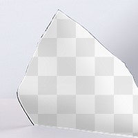 Png transparent mirror shard mockup