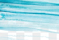 Ombre blue watercolor background png transparent abstract style