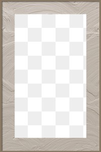 Png beige textured frame mockup