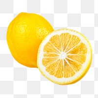 Lemon slice png clipart, organic fruit on transparent background แทรก/แก้ไข ลิงค์Keyboard shortcut Command+L