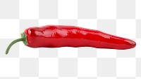 Red chili pepper png clipart, fresh vegetable