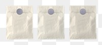 Png bakery paper bag mockup in minimal style