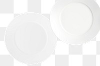 Dishes png mockup white design