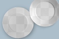 Dishes png mockup transparent design