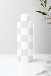 Bottle png mockup beauty product packaging