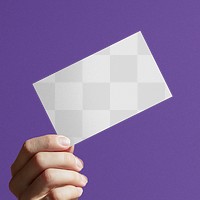 Png business card mockup transparent