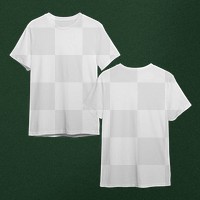 T-shirt png mockup transparent men’s apparel