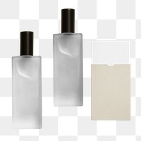 Bottles, business card png on transparent background transparent branding identity