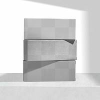 Kraft paper box mockup png 