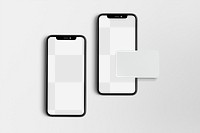 Phone screen png mockup 