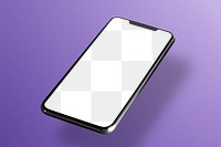 Phone screen png mockup 