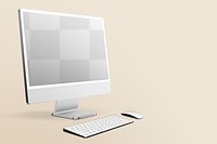 Computer screen mockup png 