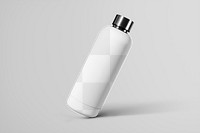 Water bottle png mockup transparent, product packaging