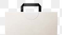 Shopping bag mockup png on transparent background 