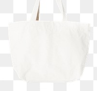 White tote bag png on transparent background 