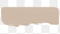 Digital note png element, beige washi tape