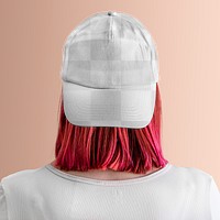 Baseball cap png mockup, transparent with blank design space