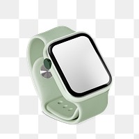 Smartwatch png screen, wearable digital device