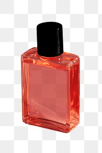 Perfume bottle png, beauty product packaging