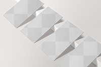 Business card mockups png, transparent design