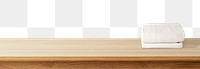 Wooden table png for product background