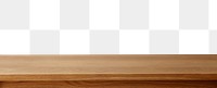 Wooden table png for product background