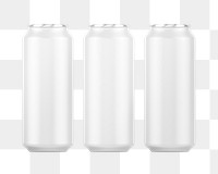 Beer cans png, cold beverage sticker set