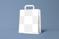 Shopping bag mockup png transparent, business branding