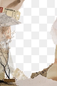 Ripped paper png border frame, | Premium PNG - rawpixel