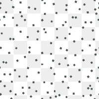 Green blocks png pattern, transparent background, geometric seamless